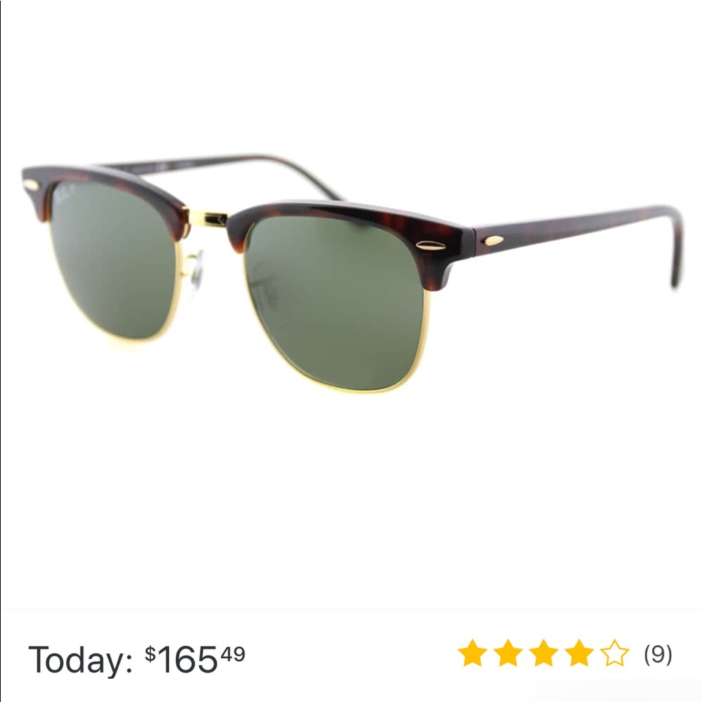 Rayban Havana Clubmaster Sunglasses Sunnies